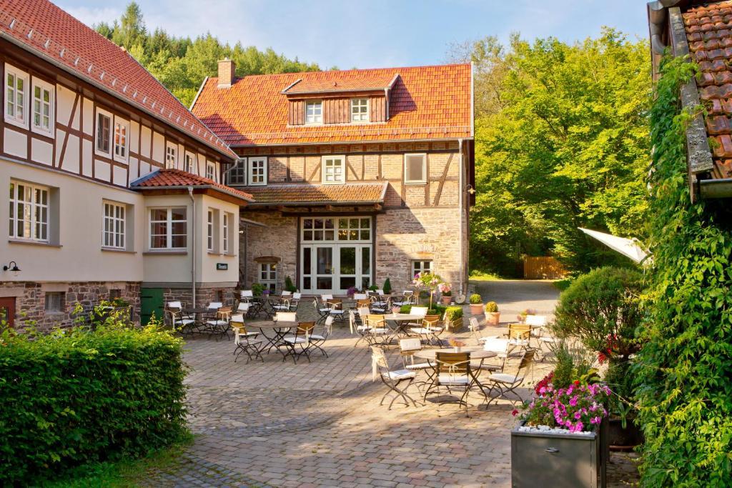 Romantik Hotel Landhaus Baerenmuehle Frankenau Bagian luar foto