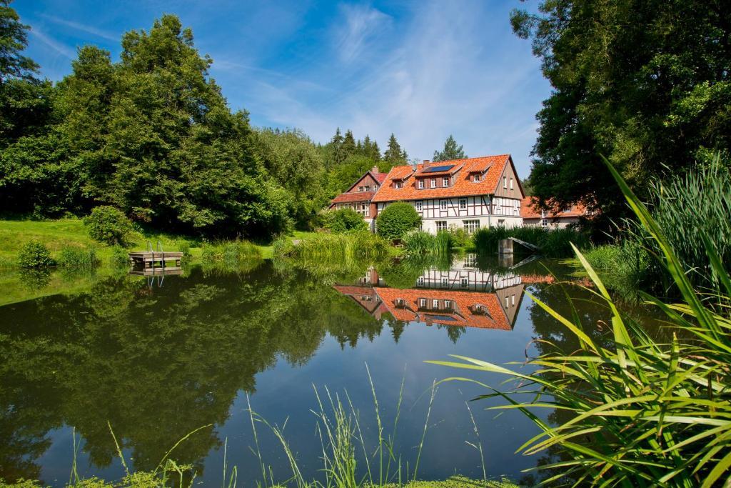 Romantik Hotel Landhaus Baerenmuehle Frankenau Bagian luar foto